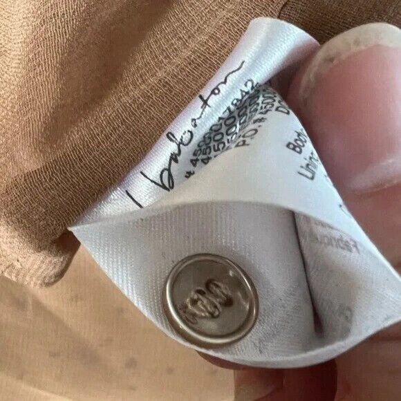 Aritzia Babaton 100% Silk Printed Button Down Dress With Neck Tie Size XS - Picture 7 of 7